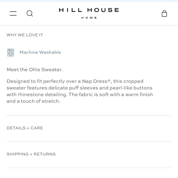 Hill House NWT The Ollie Sweater in Botanical Garden Merino Wool - Picture 5 of 16